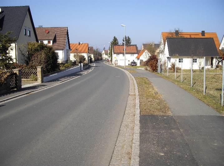 Ausbau der Kreisstraße FO 27 in der Ortsdurchfahrt von Pinzberg