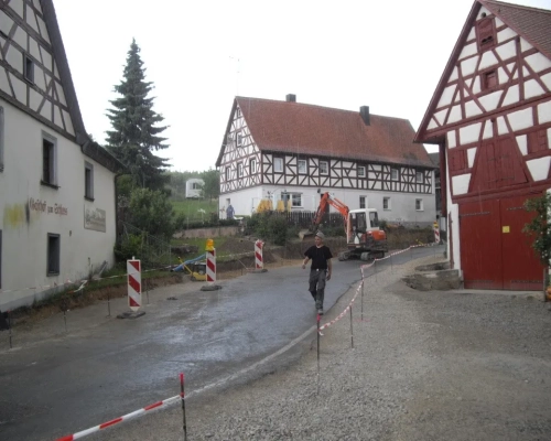 Sanierung des Badangers und der Schloßstraße